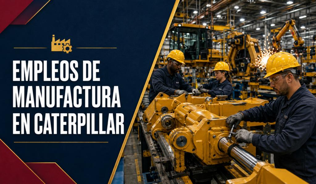 Empleos de manufactura en Caterpillar