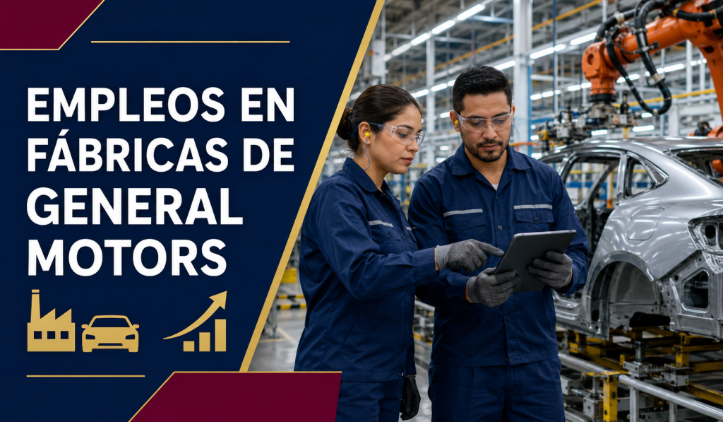 Empleos en fábricas de General Motors