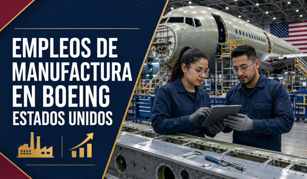 Empleos de manufactura en Boeing Estados Unidos